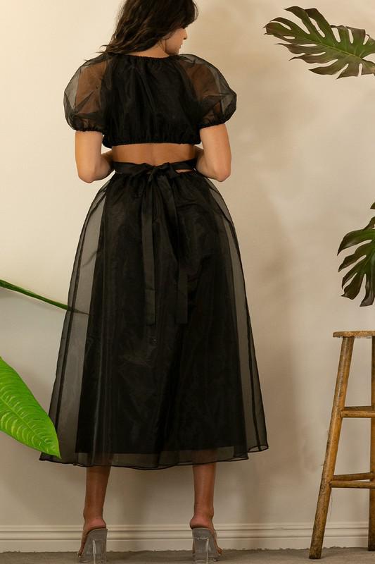 Crowded Grace Organza Dress
