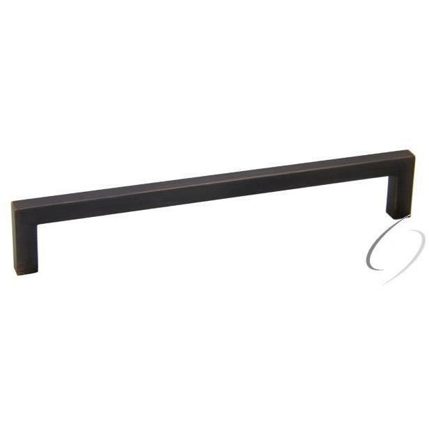 Crown Hardware 8" Modern Square Cabinet Pull with 7-1/2" Center to Center Crown Hardware