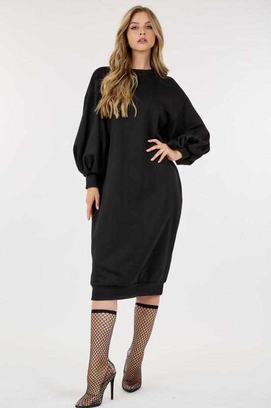 Crowned Classic Midi Dress