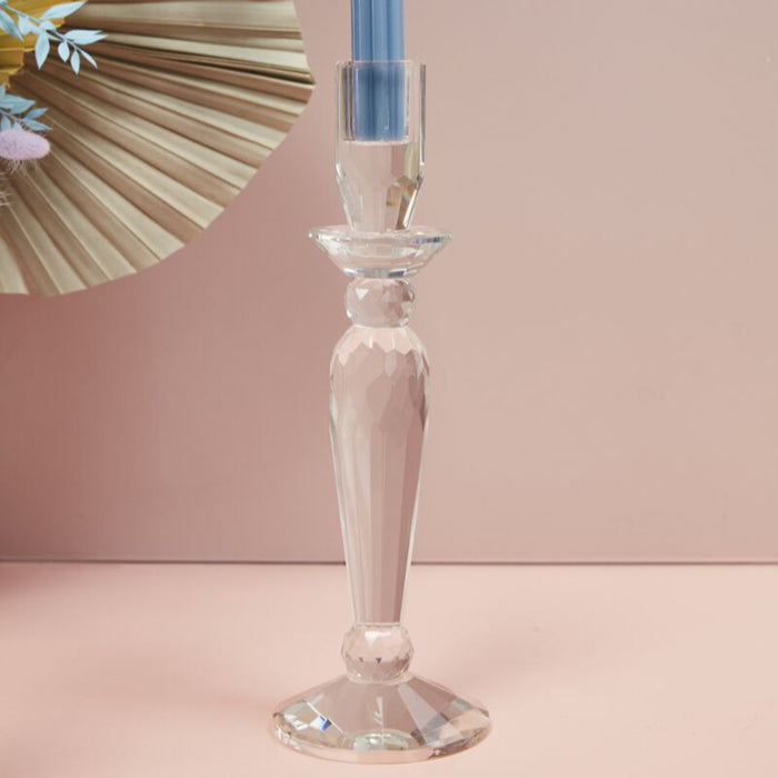 Crystal Interlude Taper Candle Holder