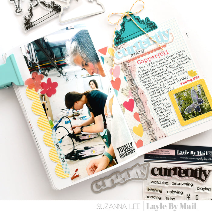Currently - 3 Piece Stamp and Die Bundle