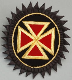 D7067 Rosette for Chapeau - Grand Commander in Mylar