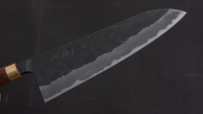 Daitoku Blue #2 Santoku 165mm Walnut Handle - HITOHIRA