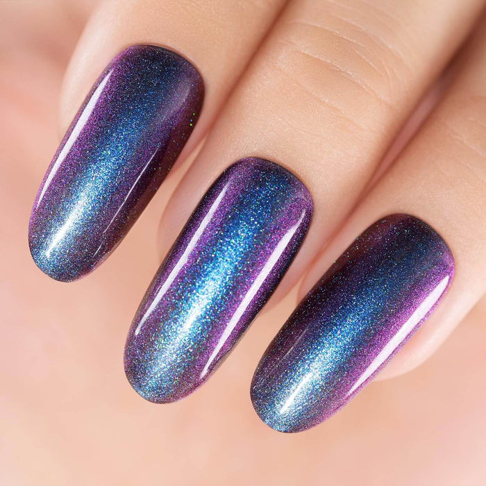 Dark Blue to Purple | RARJSM ®Holographic Chameleon Gel Nail Polish | 15ml #583