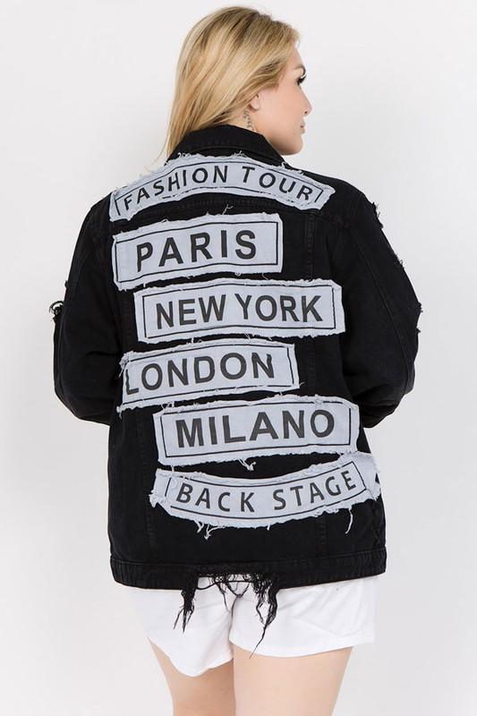 Denim Fashion Short Jacket