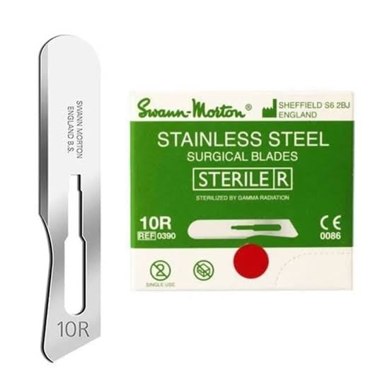 Dermaplaning Blades #10R (100’s) Swann Morton