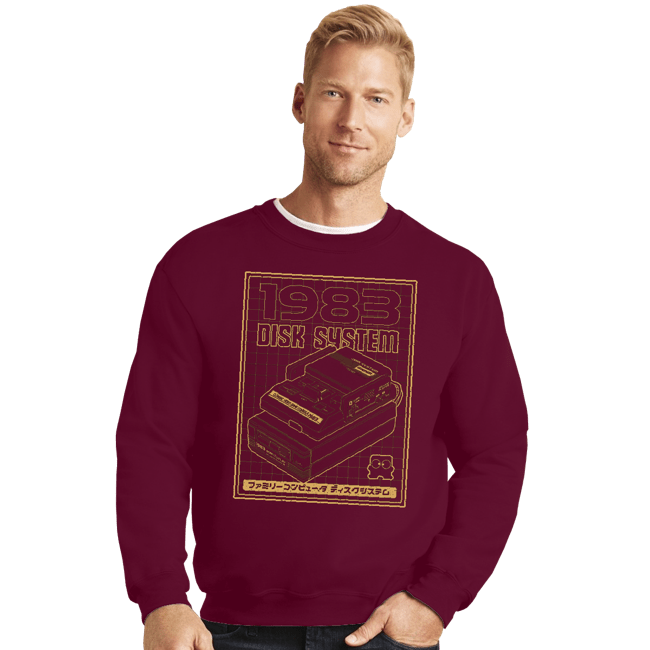 Crewneck Sweater, Unisex / Small / Maroon