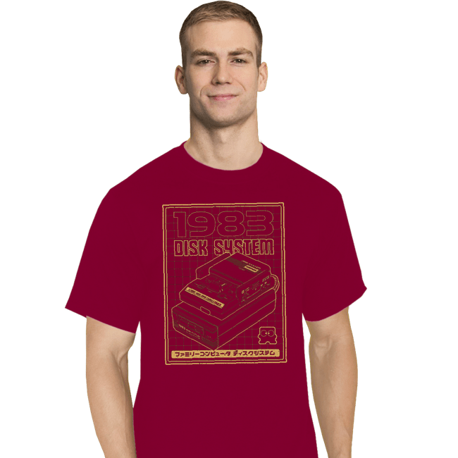 Secret_Shirts T-Shirts, Tall / Large / Red Disk System
