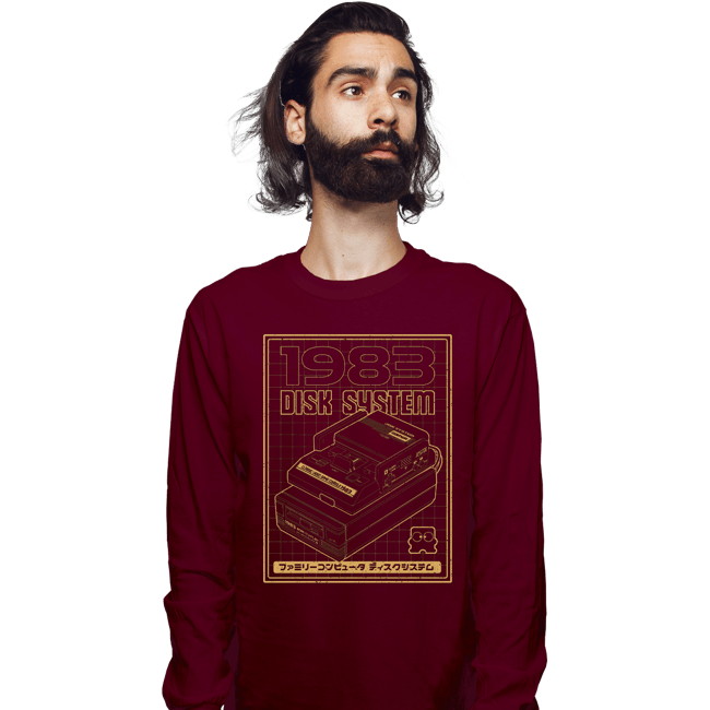 Long Sleeve Shirts, Unisex / Small / Maroon