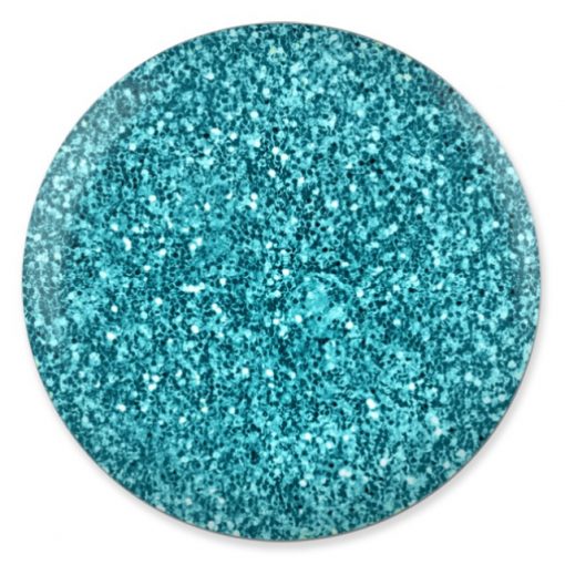 DND DC Platinum - Soak off Gel in Glitter Metallic Effect - #202 Jade