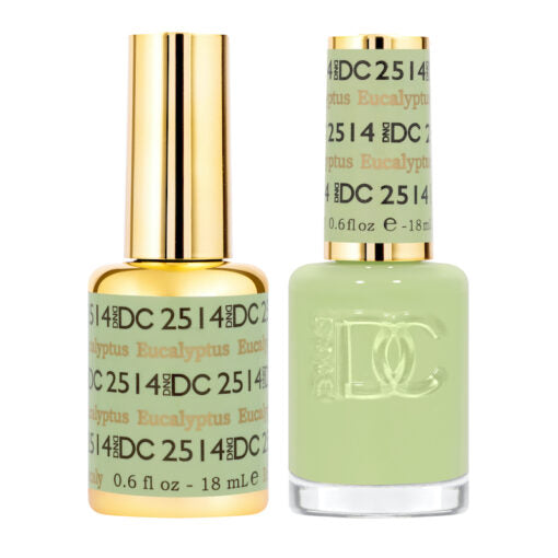 DND DC Premium set Gel Color Matching Polish Color - Eucalyptus #2514