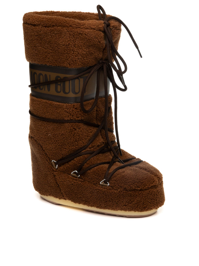 MOON BOOT Doposci icon Fleece marrone 1403080 ICONFLEECE-M004