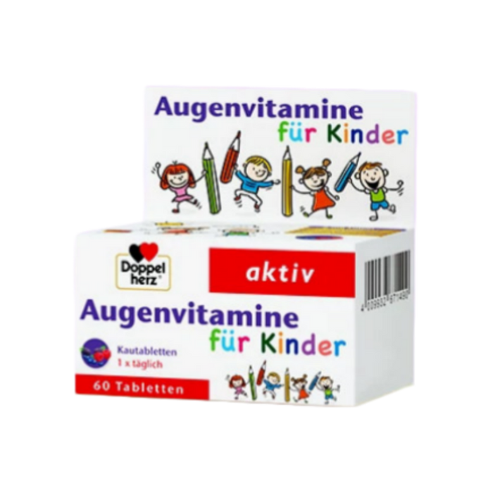 Doppelherz Aktiv Eye Vitamins for Children 60 Tablets - myernk