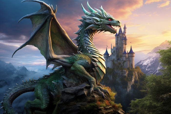 Dragon On Its Perch