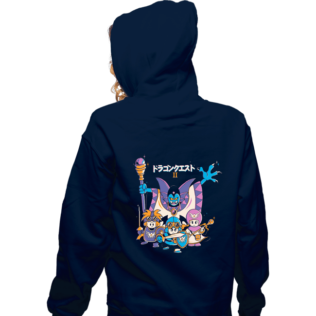 Zippered Hoodies, Unisex / Small / Navy