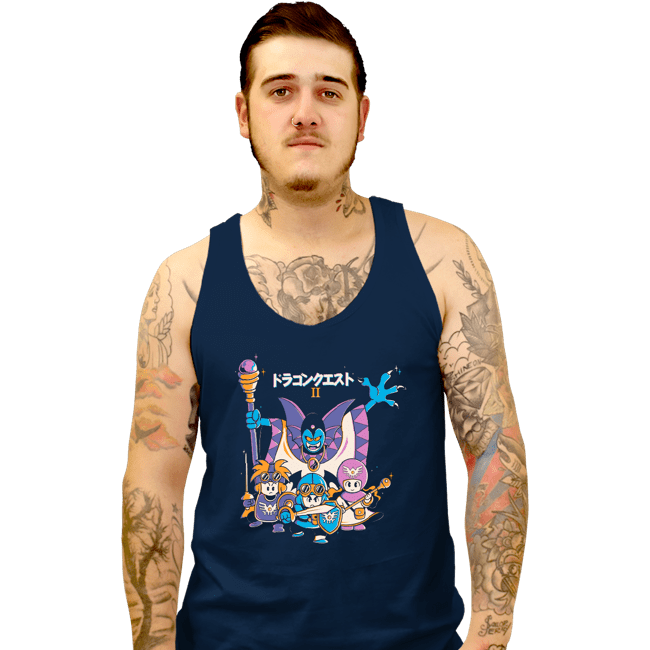 Tank Top, Unisex / Small / Navy