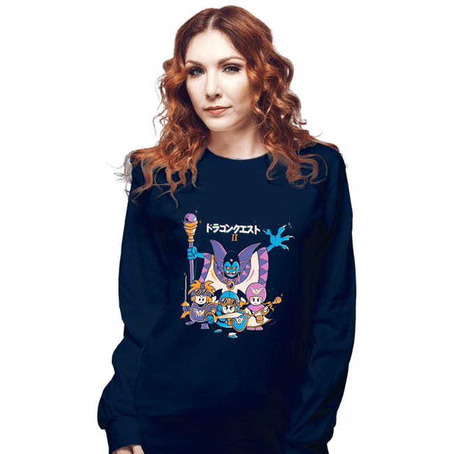 Long Sleeve Shirts, Unisex / Small / Navy