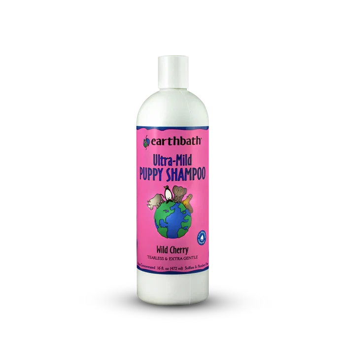Earthbath Ultra-Mild Wild Cherry Puppy Shampoo 16-oz