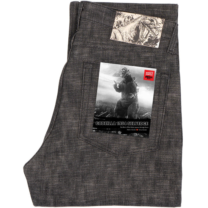 Easy Guy - 1954 Godzilla Selvedge - Black by Naked & Famous Denim