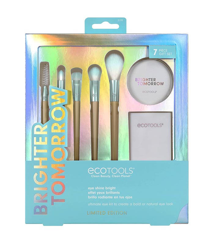 ECOTOOLS Brighter Tomorrow Eye Shine Bright سيت فرش المكياج
