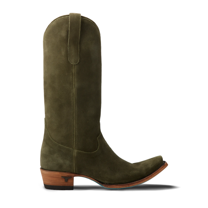 Emma Jane Boot - Olive Suede
