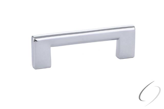 Emtek Solid Brass Trail Cabinet Pull 3-1/2" Center To Center Emtek