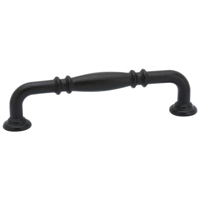 Emtek Tuscany Ribbed Cabinet Pull 4" Center To Center Emtek