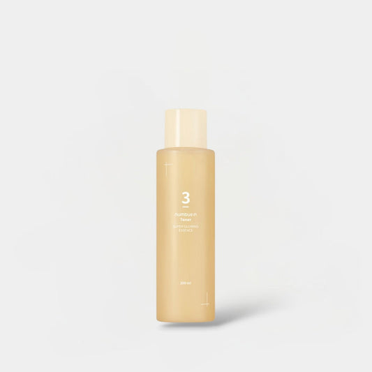 Numbuzin No.3 Super Glowing Essence Toner 200ml. تونر نومبوزين رقم 3 المتوهج للغاية - Princess Cosmetics Qatar