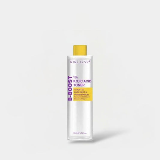 Nineless B - Boost 1% Kojic Acid Toner 200ml تونر ناينلس بي - بوست 1% حمض الكوجيك - Princess Cosmetics Qatar