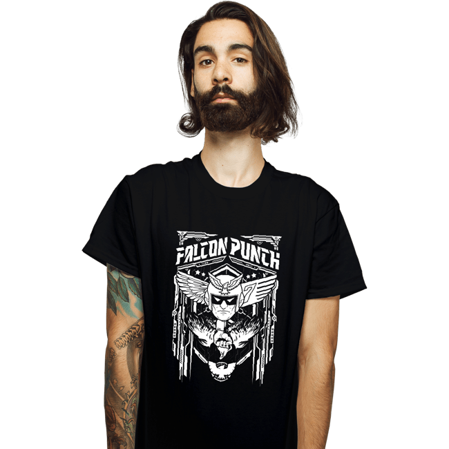 Shirts T-Shirts, Unisex / Small / Black Falcon Crest