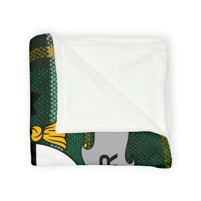 Cozy Green and Yellow Design Blanket Perfect for Home