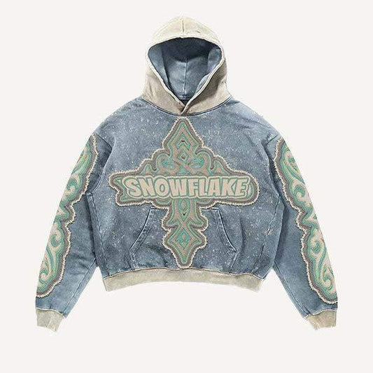 Fashion Casual Printed Polyester Sweater
