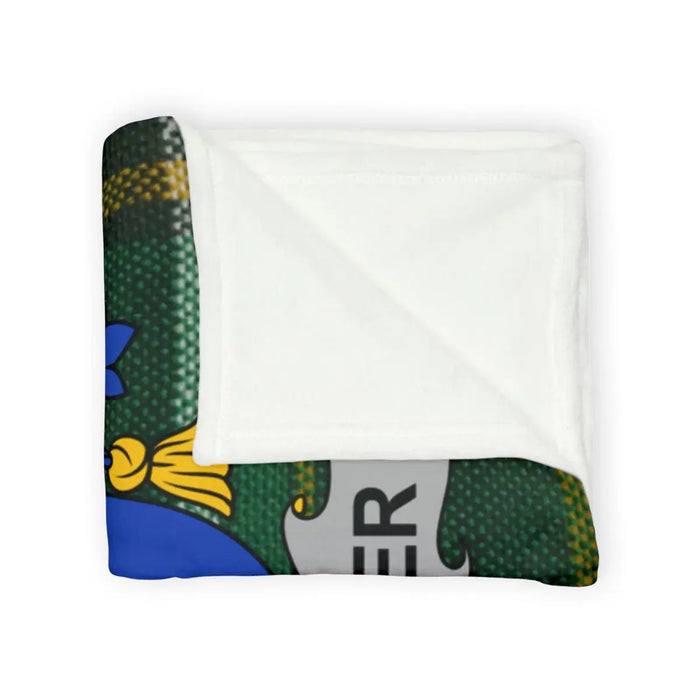 Cozy Green and Blue Design Blanket for All Seasons