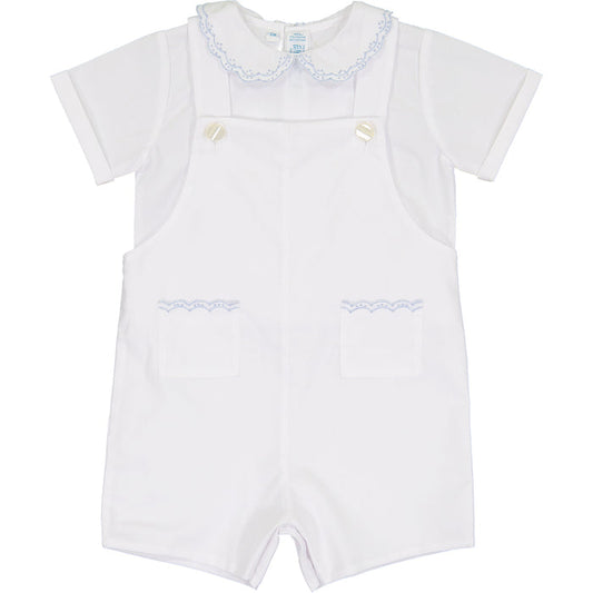 Feltman White Vintage Pocket Shortall