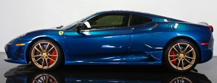 Ferrari 226954 Blu Abu Dhabi Basecoat Clearcoat Quart Complete Paint Kit