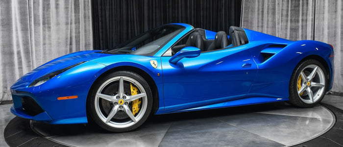 Ferrari 266915 Blu Corsa Basecoat With Reducer Quart (Basecoat Only) Kit