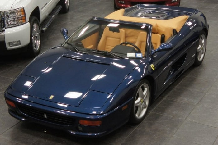 Ferrari 513 Blu Swaters Basecoat Clearcoat Quart Complete Paint Kit