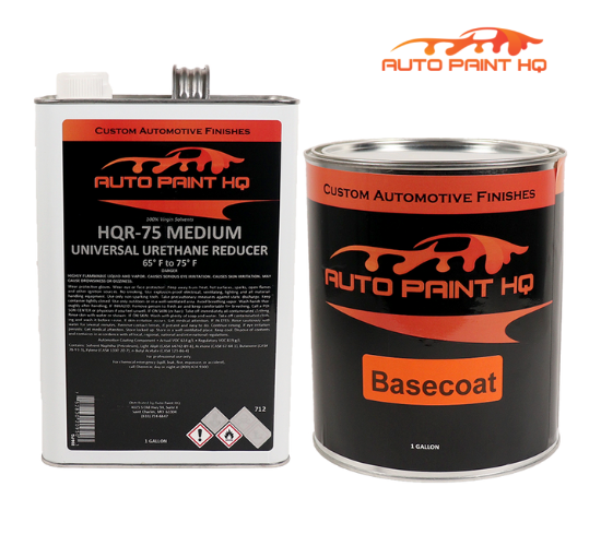 Ferrari 750 Grigio Alloy Mica Basecoat With Reducer Gallon (Basecoat Only)
