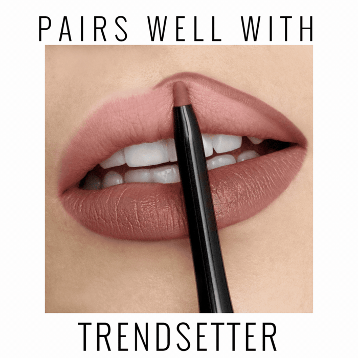 Film Noir | A Frosted Rich Golden Bronze Liquid Lipstick