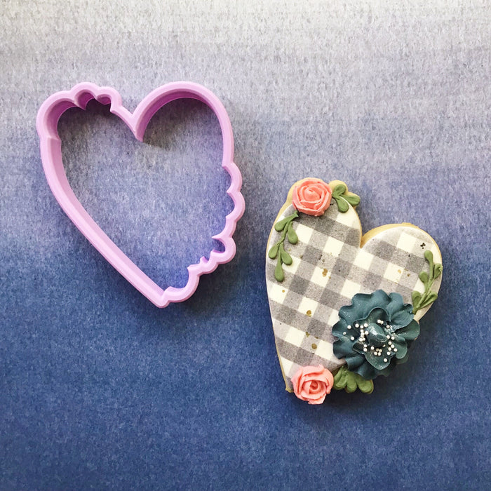 Floral Heart Cookie Cutter