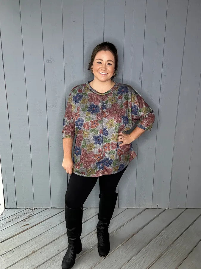 Flower Love Top