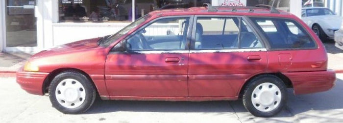 Ford FC Sunrise Red Poly Basecoat With Reducer Quart (Basecoat Only)