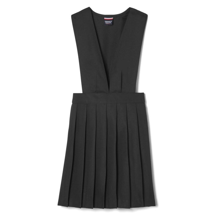 French Toast Girls V-Neck Pleated Jumper