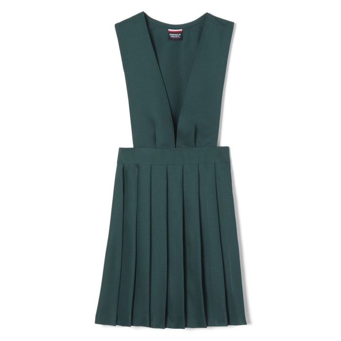 French Toast Girls V-Neck Pleated Jumper