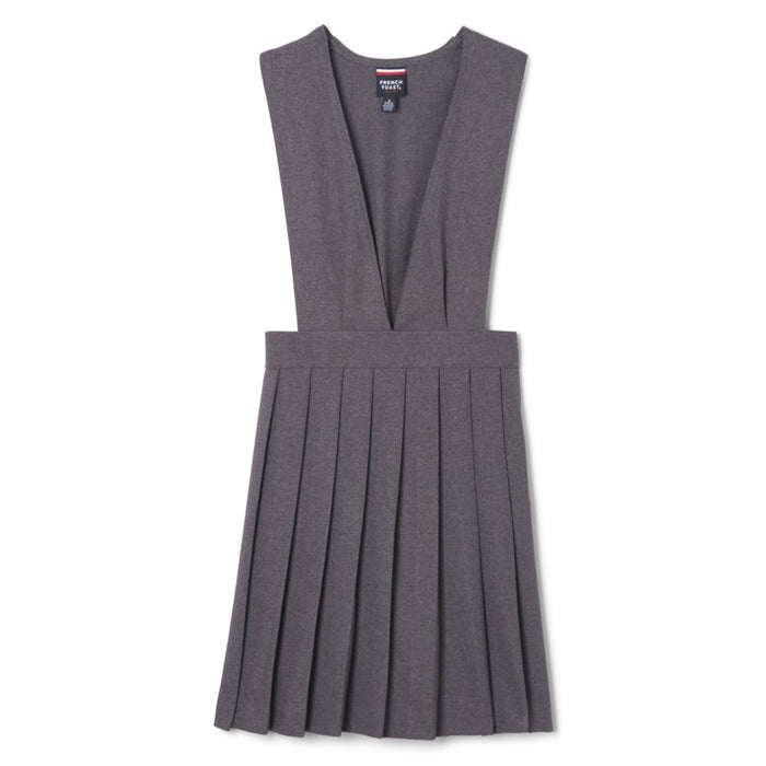 French Toast Girls V-Neck Pleated Jumper