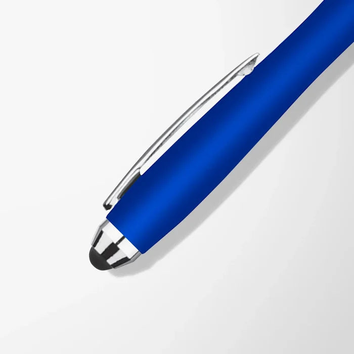 Full Color Metallic Curvaceous Stylus Pen