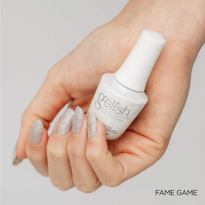 Gelish Manicure Soak off Gel Polish Color - Fame Game (Glitters)