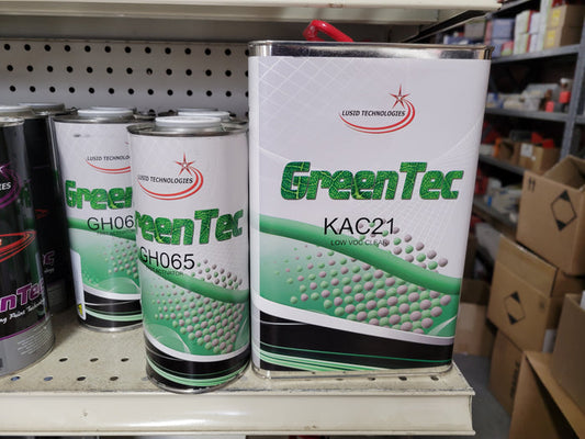 GenTec Clearcoat KAC21 Clearcoat Kit GALLON 4:1 mix Fast water white clear