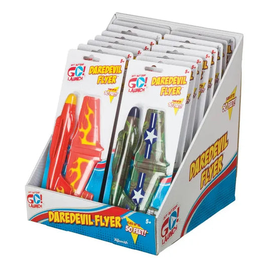 Get Outside and Go! Launch Daredevil Flyer Toy Plane