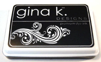 Gina K. Designs - Ink Pad - Select Drop Down. These Ink Pads are Acid Free and PH-Neutral. Large raised pad for easy inking. Coordinates with other Color Companions products including ribbon, buttons, card stock and re-inkers. Each sold separately. Available at Embellish Away located in Bowmanville Ontario Canada. Black Onyx